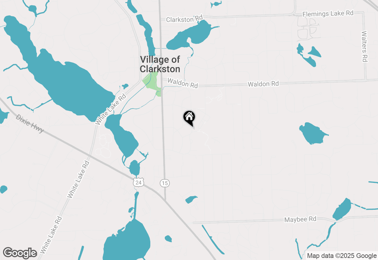 Map of 6141 Paramus, Clarkston, MI 48346