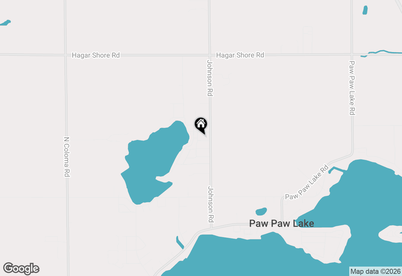 Map of 6029 Keigley Street, Coloma, MI 49038