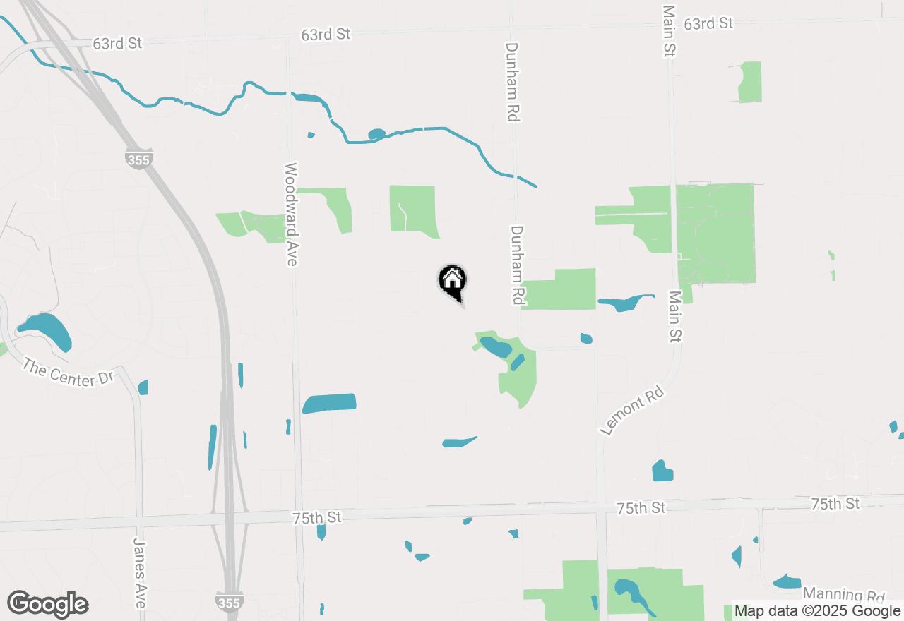 Map of 7021 Springside Avenue, Downers Grove, IL 60516