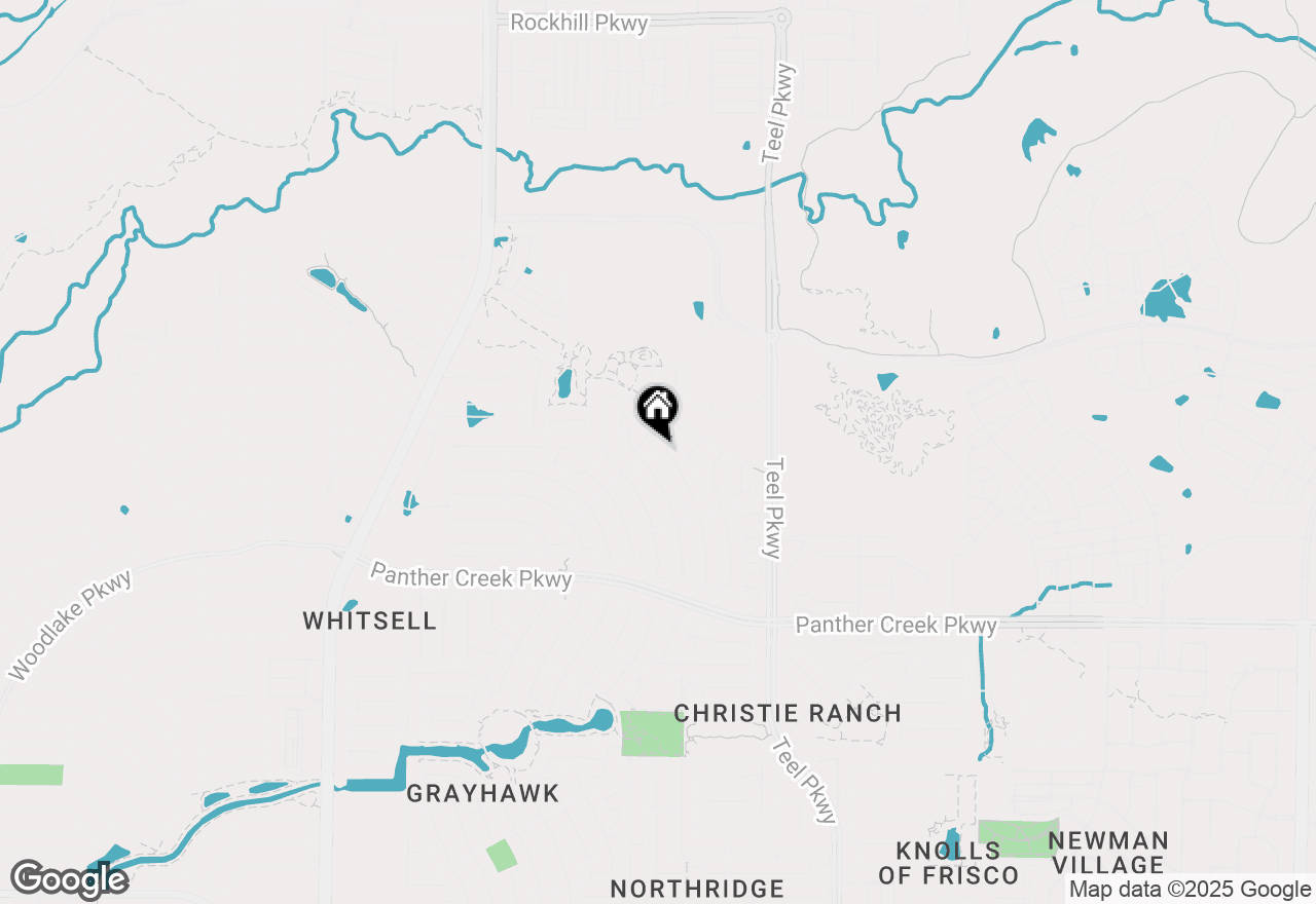 Map of 14208 Rising Star Boulevard, Frisco, TX 75033