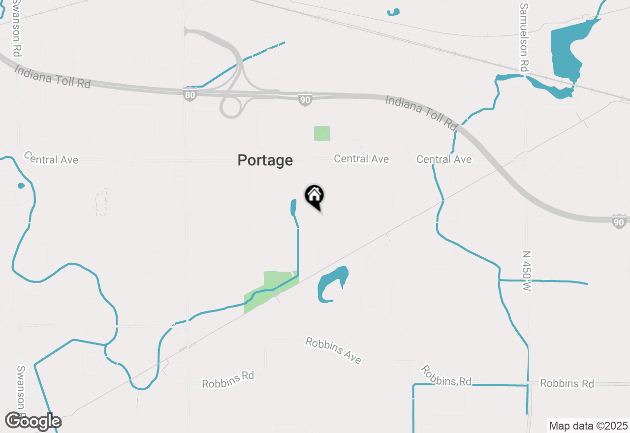 Map of 6291 Fallen Timbers Avenue, Portage, IN 46368