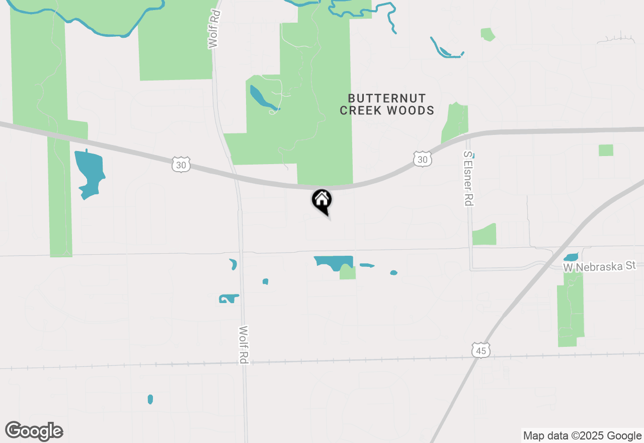 Map of 21431 Settlers Pond Drive, Frankfort, IL 60423