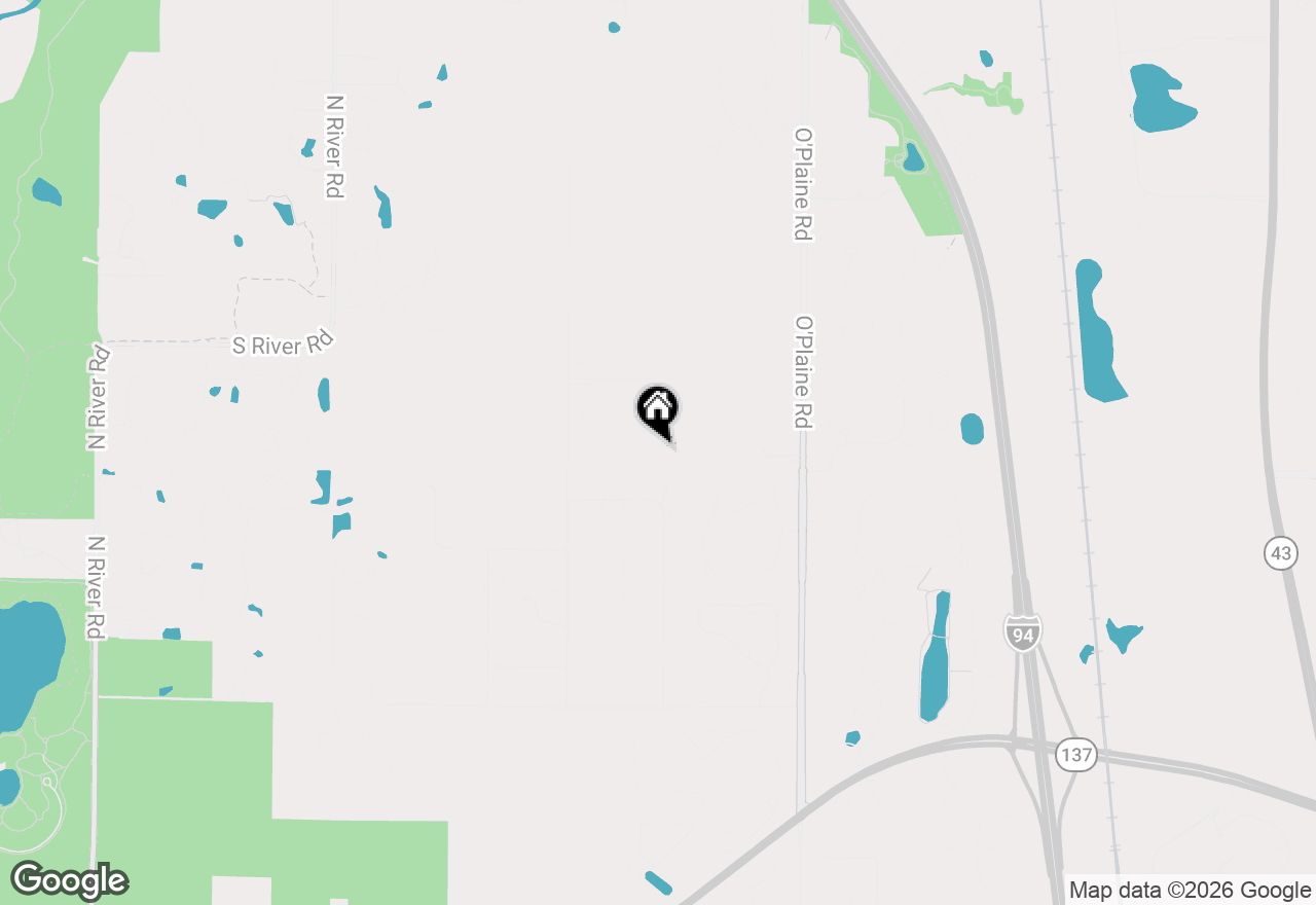 Map of 14805 Creekside Path, Libertyville, IL 60048
