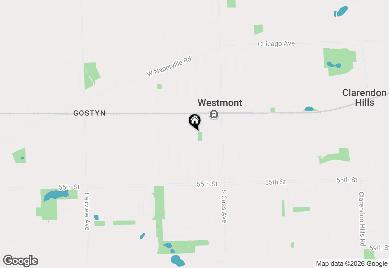 Map of 101 S Adams Street, Westmont, IL 60559