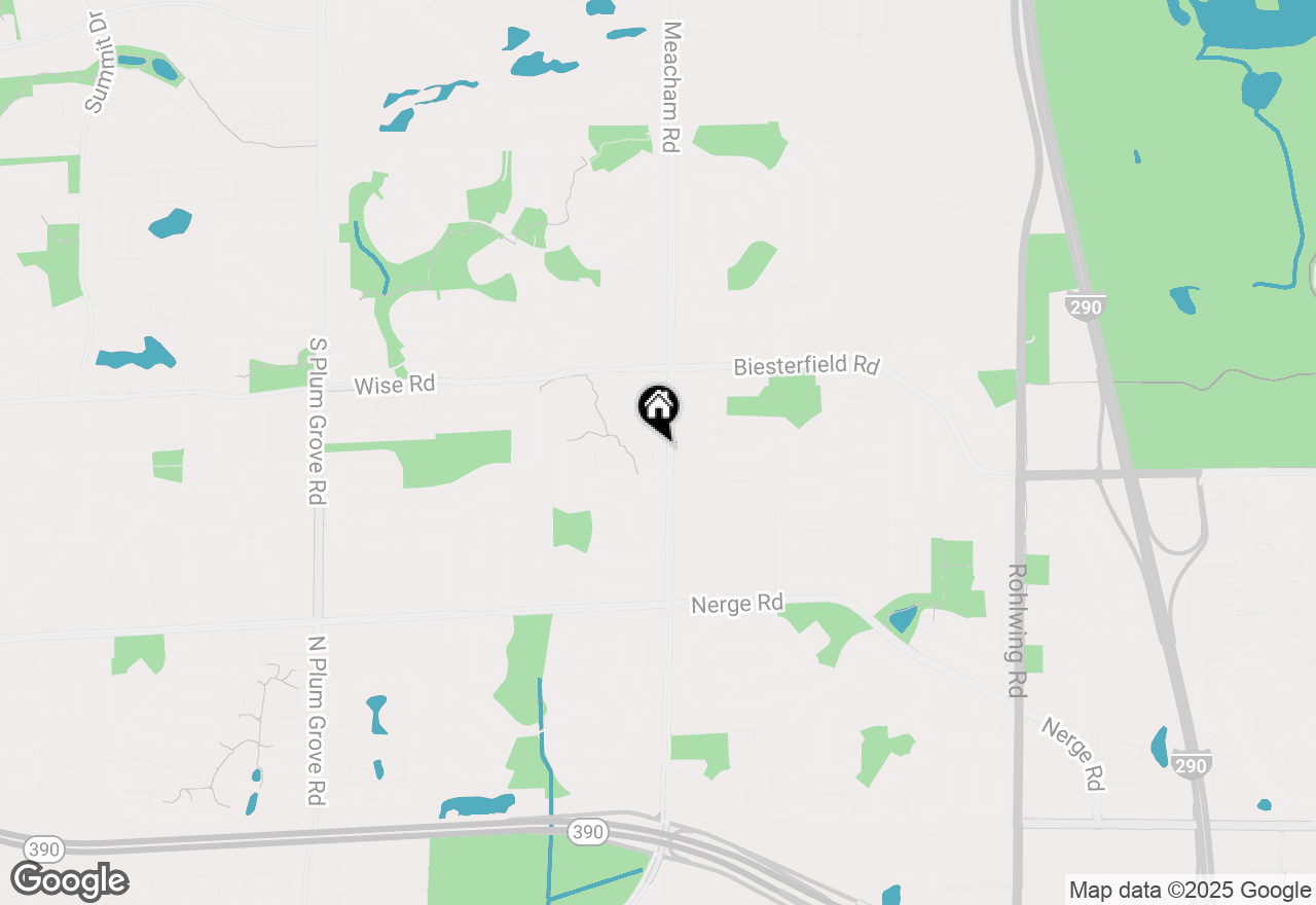 Map of 725 Bismark Court, Elk Grove Village, IL 60007