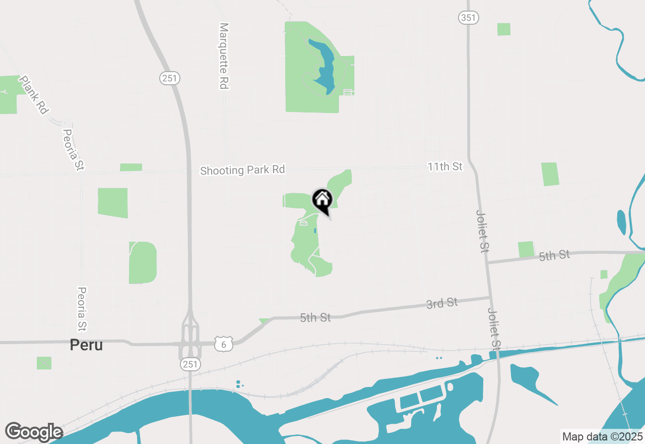 Map of 43 Westclox Avenue, Peru, IL 61354