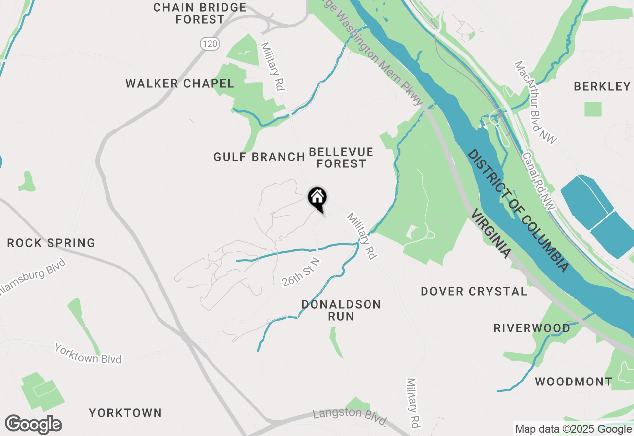 Map of 4231 31st Street N, Arlington, VA 22207