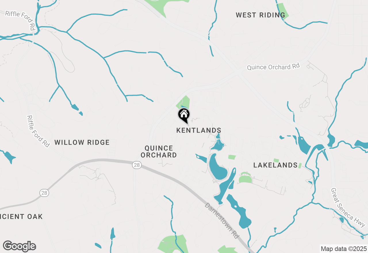 Map of 344 Little Quarry Road, Gaithersburg, MD 20878