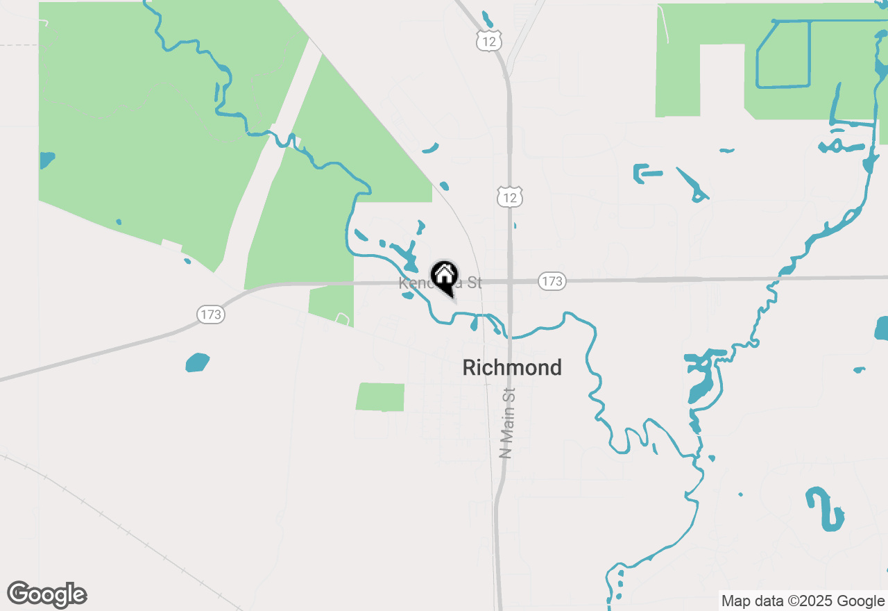 Map of 5717 Liberty Street, Richmond, IL 60071