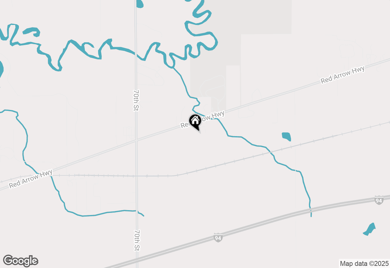 Map of 69107 Red Arrow Highway, Hartford, MI 49057