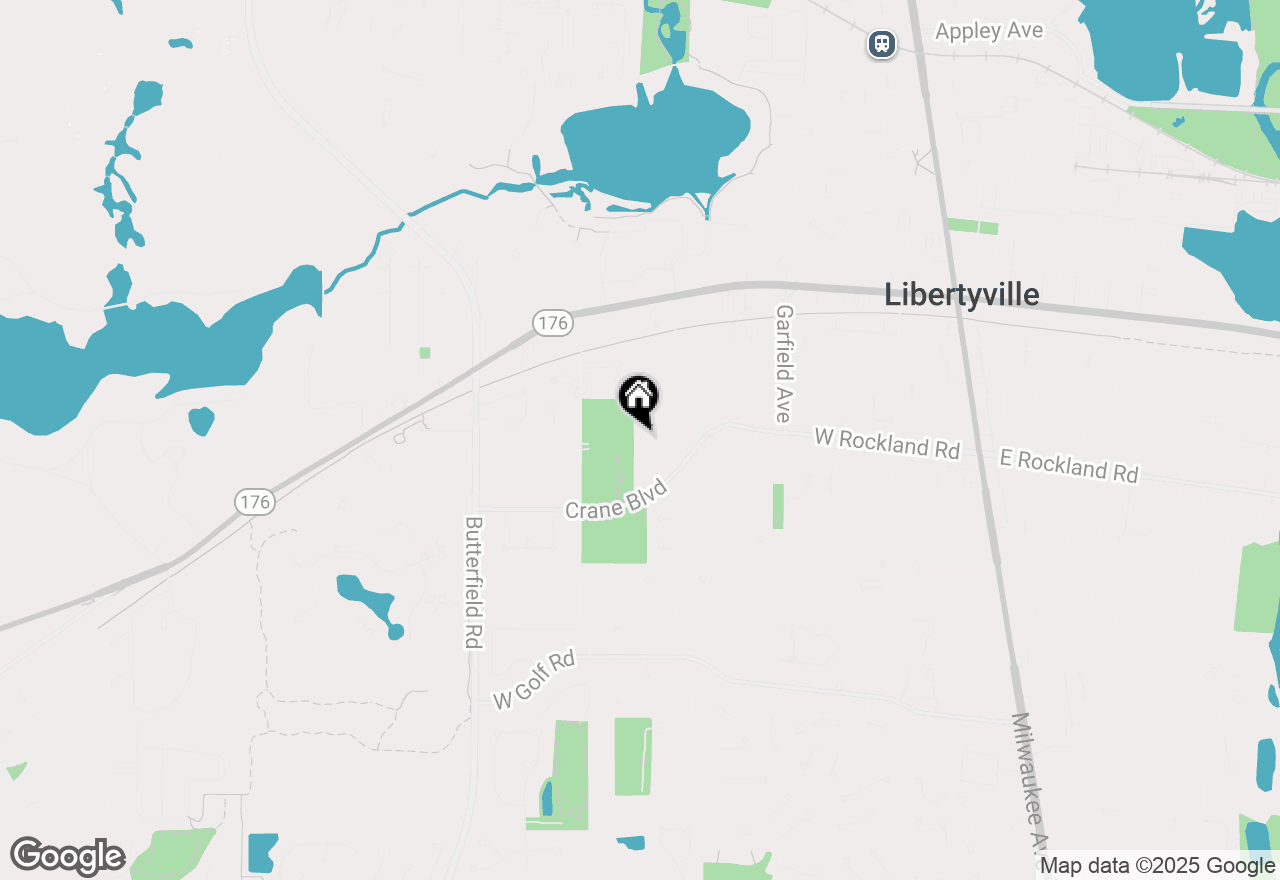 Map of 533 Drake Street, Libertyville, IL 60048