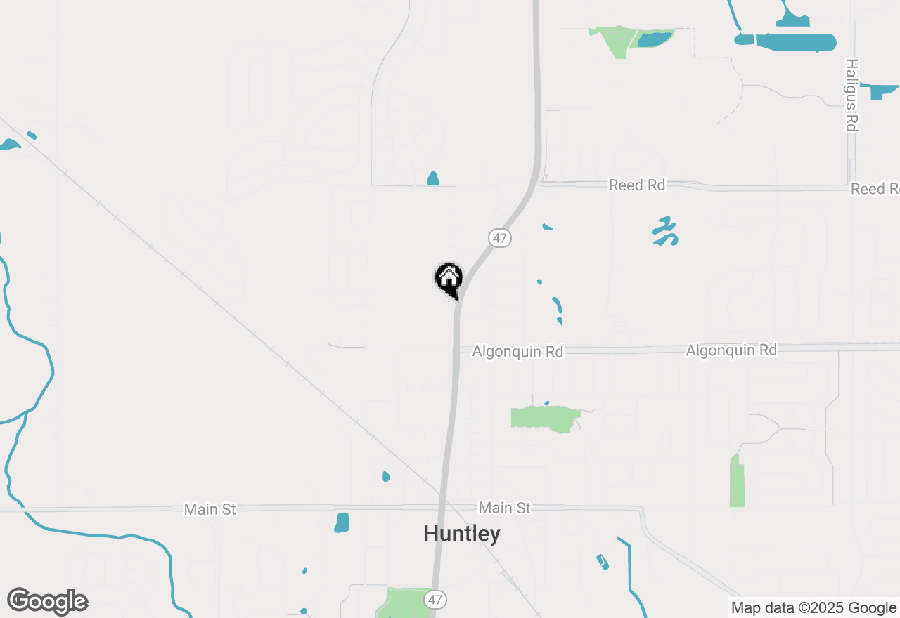 Map of 10407 & 10403 N Route 47 Highway, Huntley, IL 60142