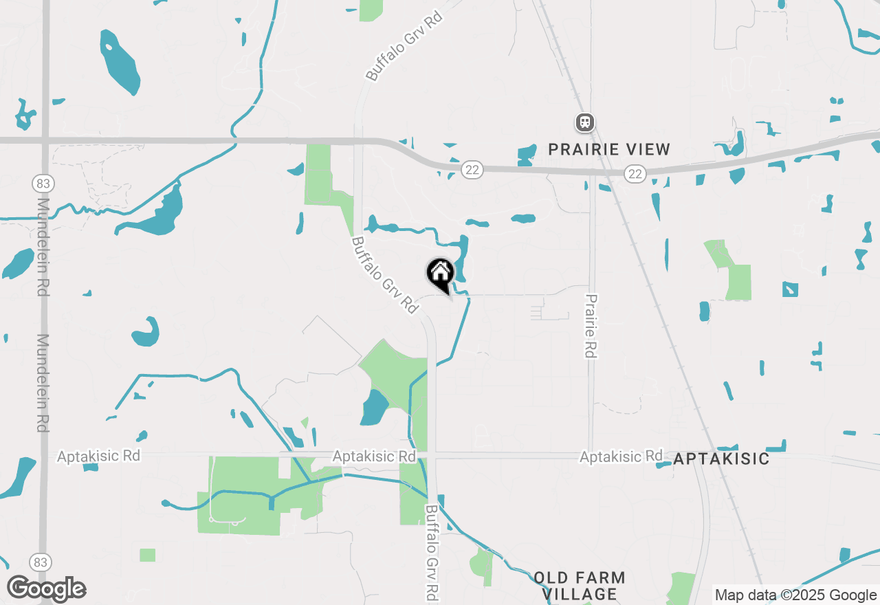 Map of 2181 Brandywyn Lane, Buffalo Grove, IL 60089