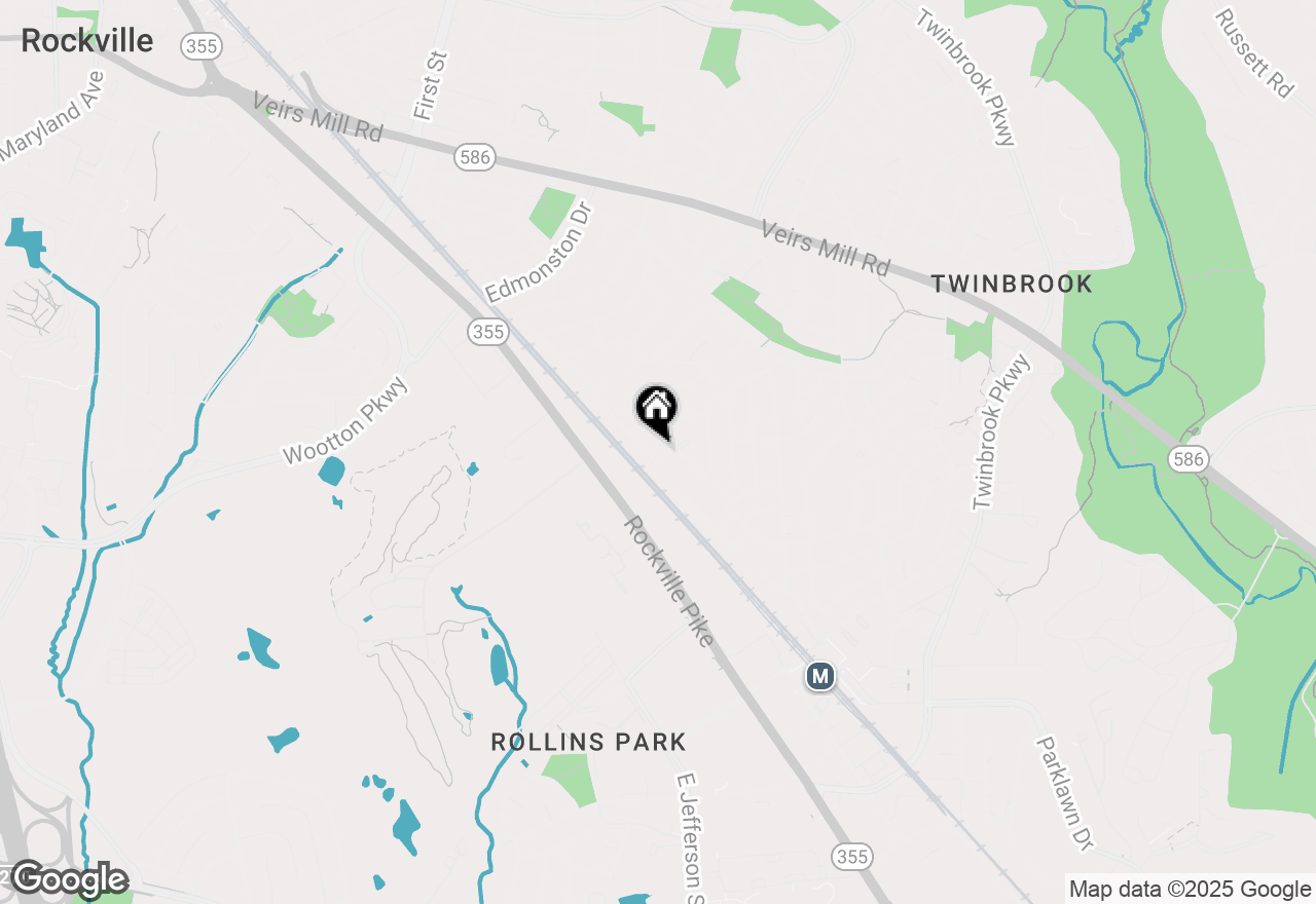 Map of 1910 Lewis Avenue, Rockville, MD 20851