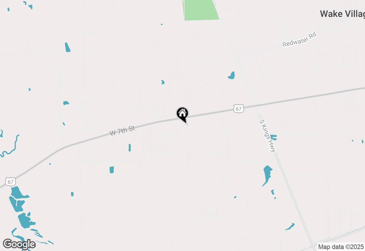 Map of 6409 W 7th Street, Texarkana, TX 75501