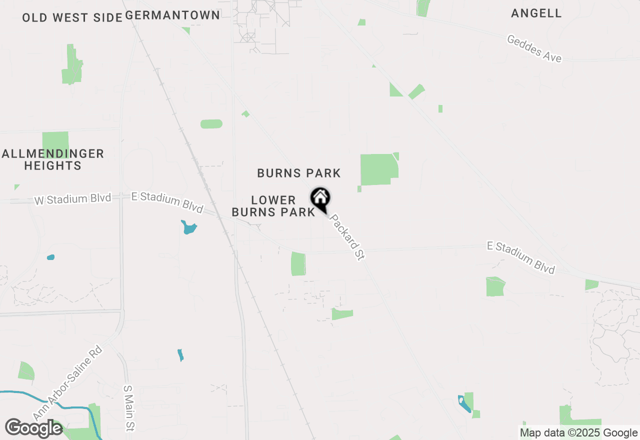 Map of 1306 Gardner Avenue, Ann Arbor, MI 48104