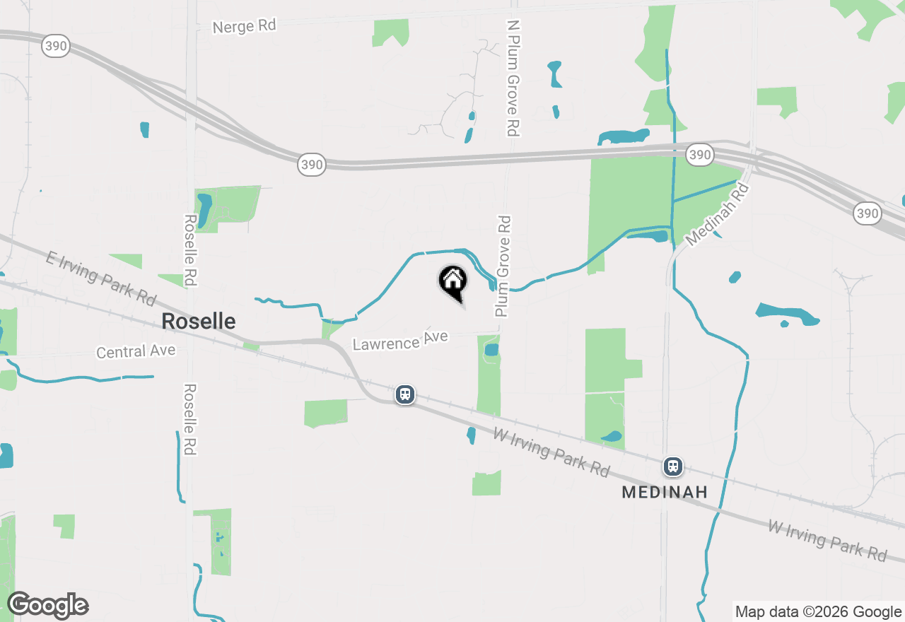 Map of 56 Salt Creek Road #A, Roselle, IL 60172