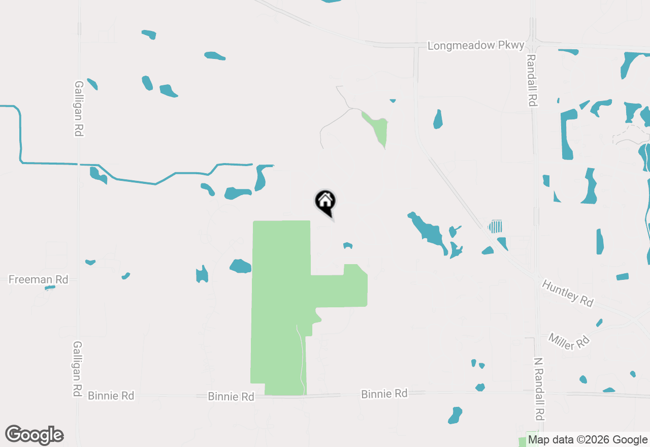 Map of 2953 Deerpath Court, Carpentersville, IL 60110