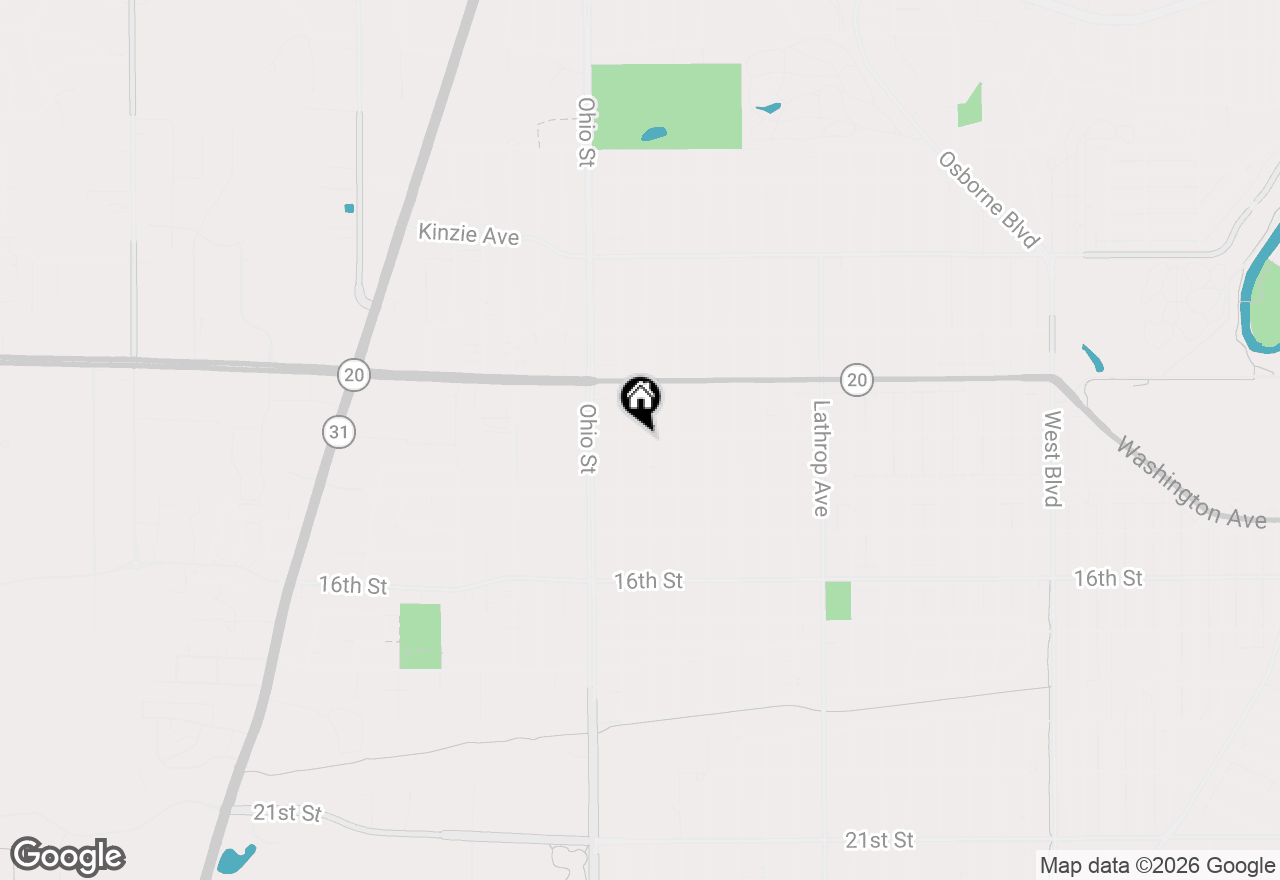 Map of 1300 Illinois St, Racine, WI 53405