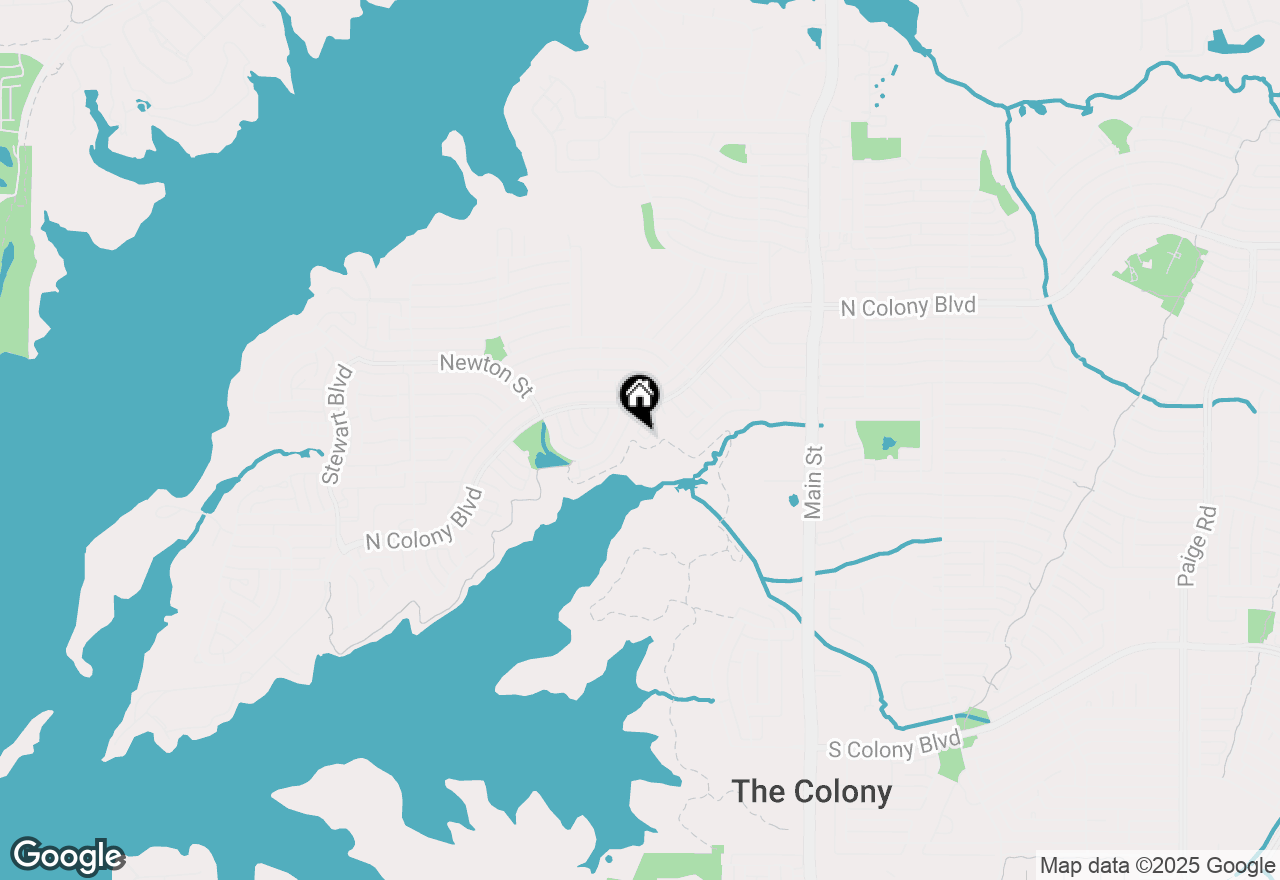 Map of 12 O Hare Circle, The Colony, TX 75056