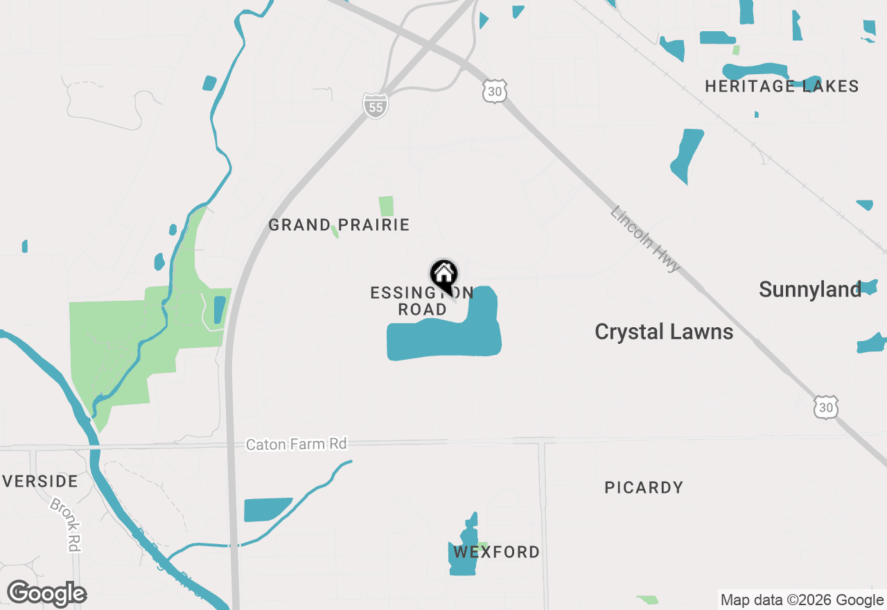 Map of 2714 Lake Side Circle, Joliet, IL 60431