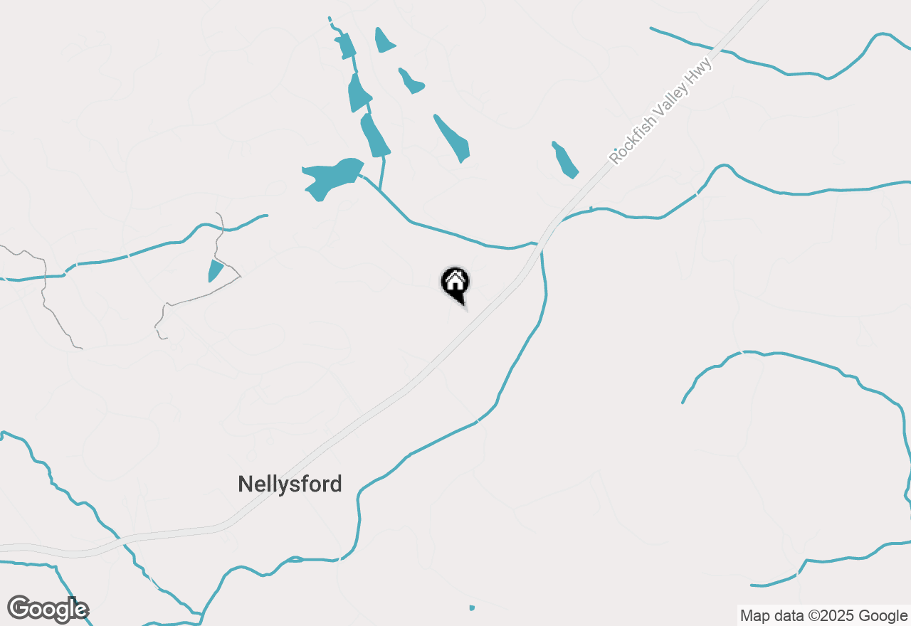 Map of 1038 Stoney Creek East, Nellysford, VA 22958