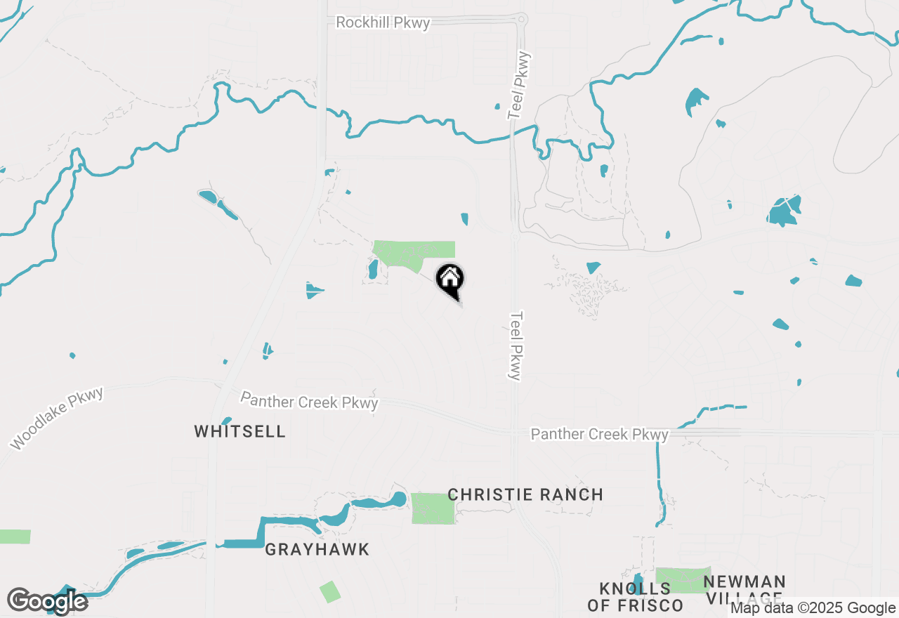 Map of 2126 Hunt Club Trail, Frisco, TX 75033