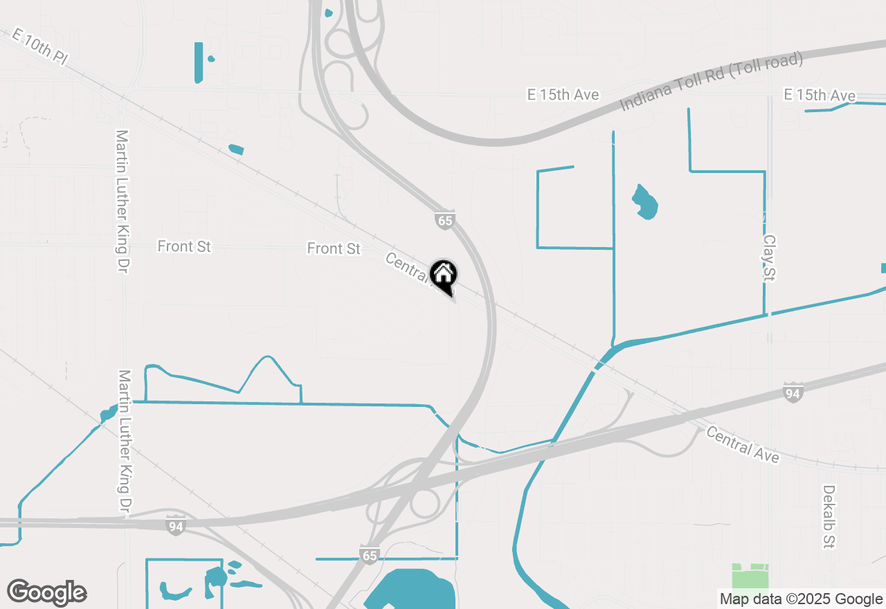 Map of 1905 Vigo Street, Lake Station, IN 46405