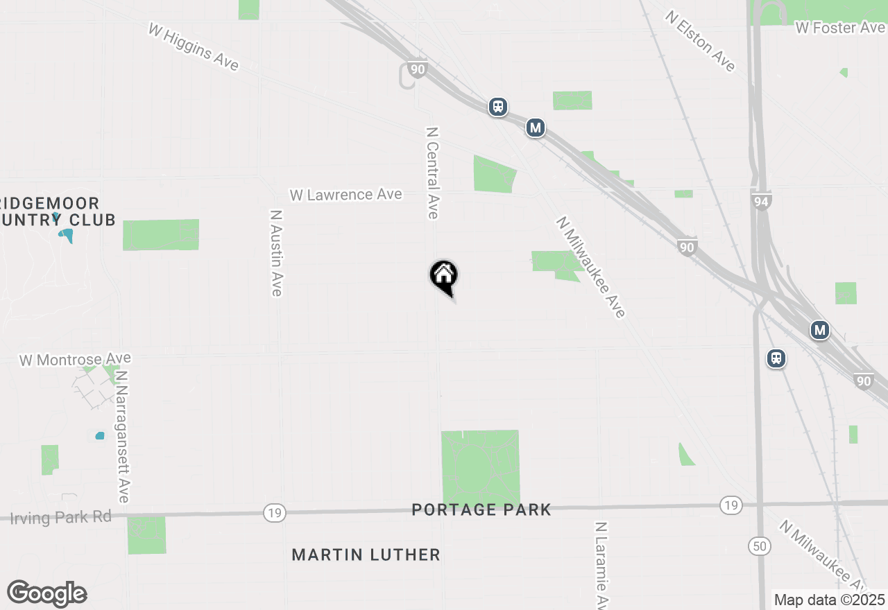 Map of 5550 W Sunnyside Avenue, Chicago, IL 60630