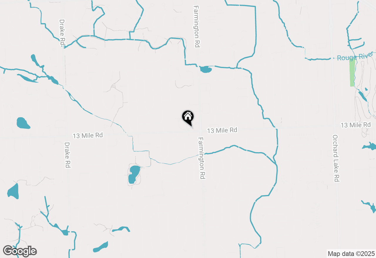 Map of 33776 Vista Drive, Farmington Hills, MI 48331