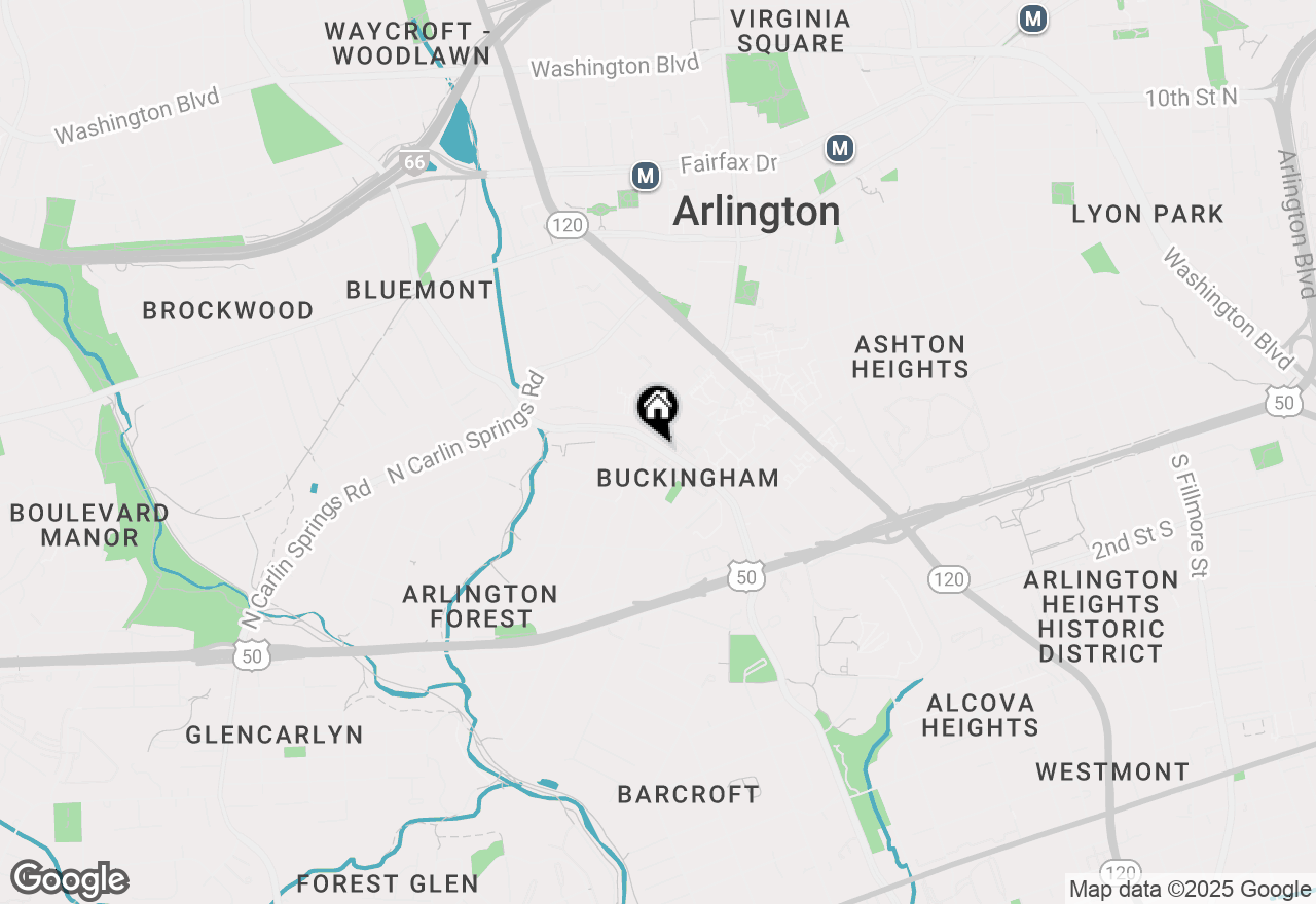 Map of 420 N George Mason Drive, Arlington, VA 22203