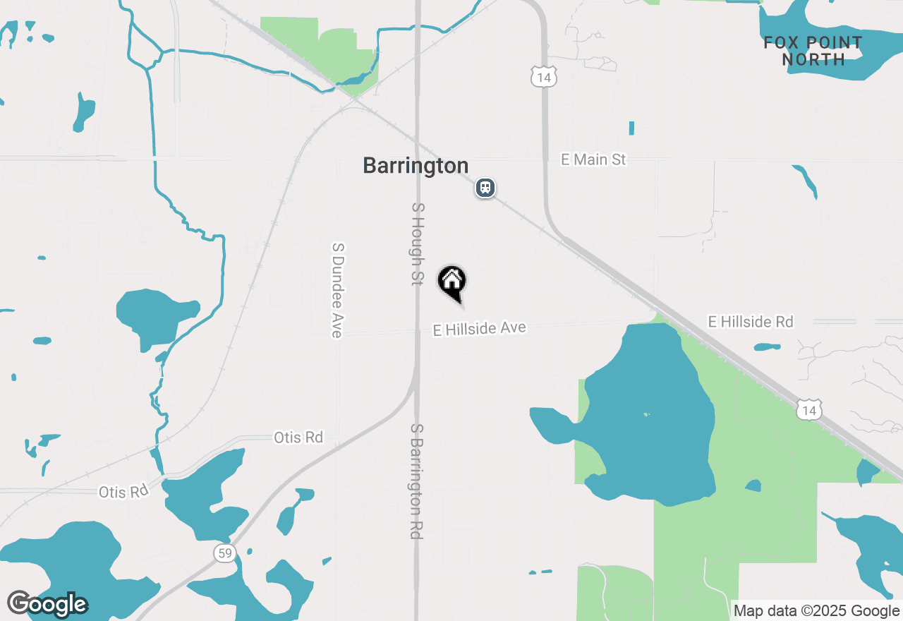 Map of 640 S Grove Avenue, Barrington, IL 60010