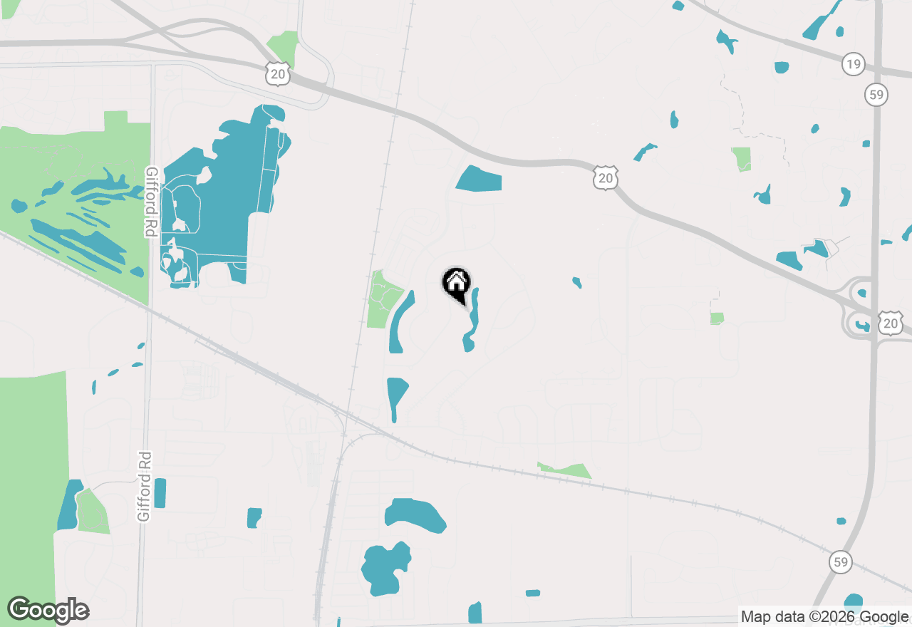 Map of 633 Versailles Drives, Bartlett, IL 60103