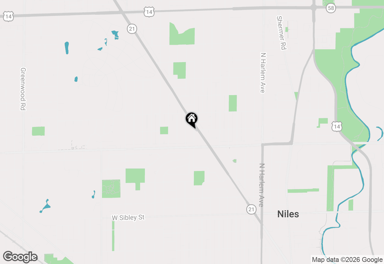 Map of 8052 N Oriole Avenue #G, Niles, IL 60714