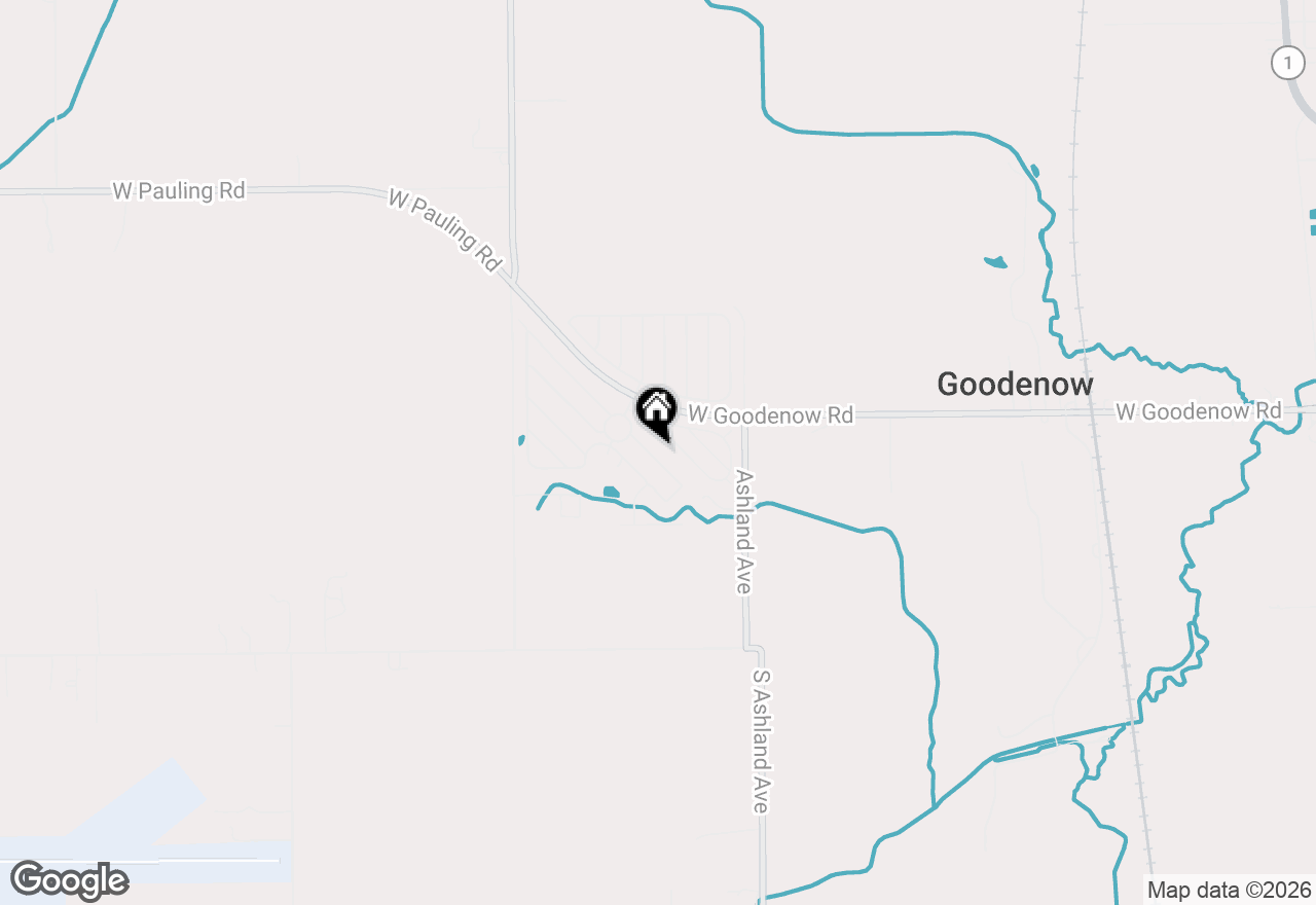 Map of 108 Flamingo Drive, Beecher, IL 60401