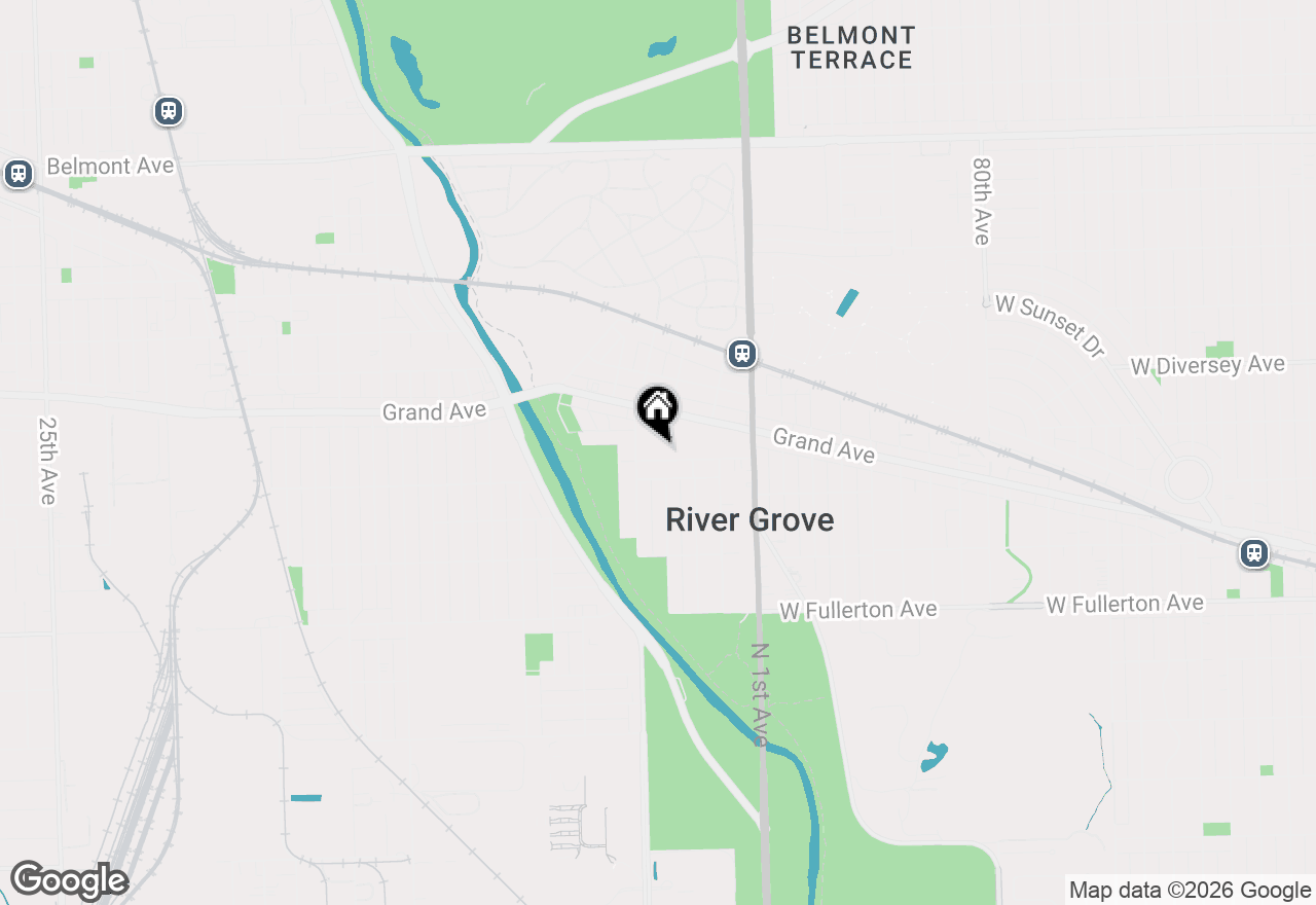 Map of 8536 River Grove Avenue, River Grove, IL 60171