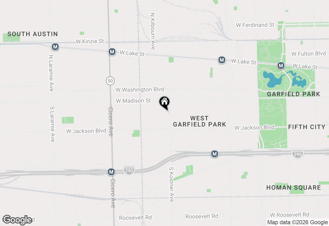 Map of 4420 W Wilcox Street, Chicago, IL 60624