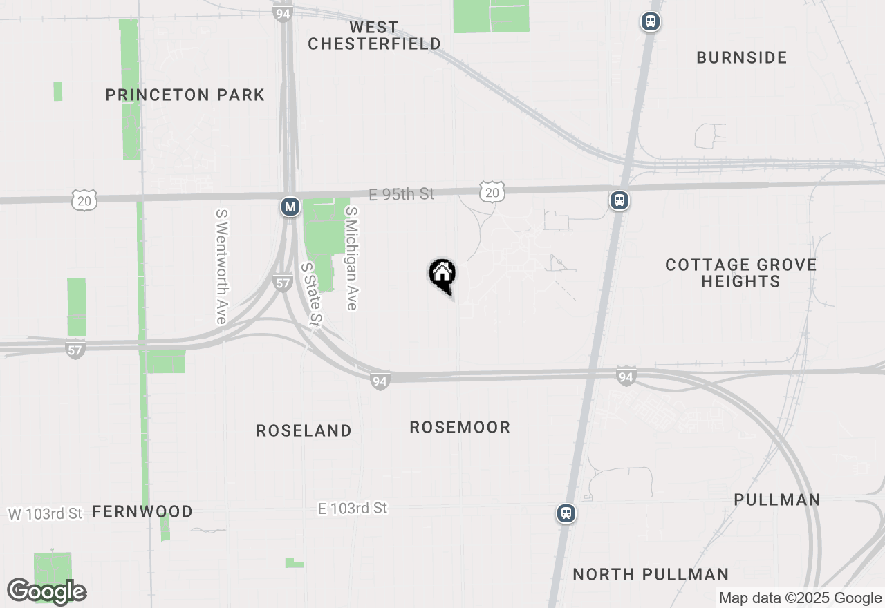 Map of 9753 S Calumet Avenue, Chicago, IL 60628