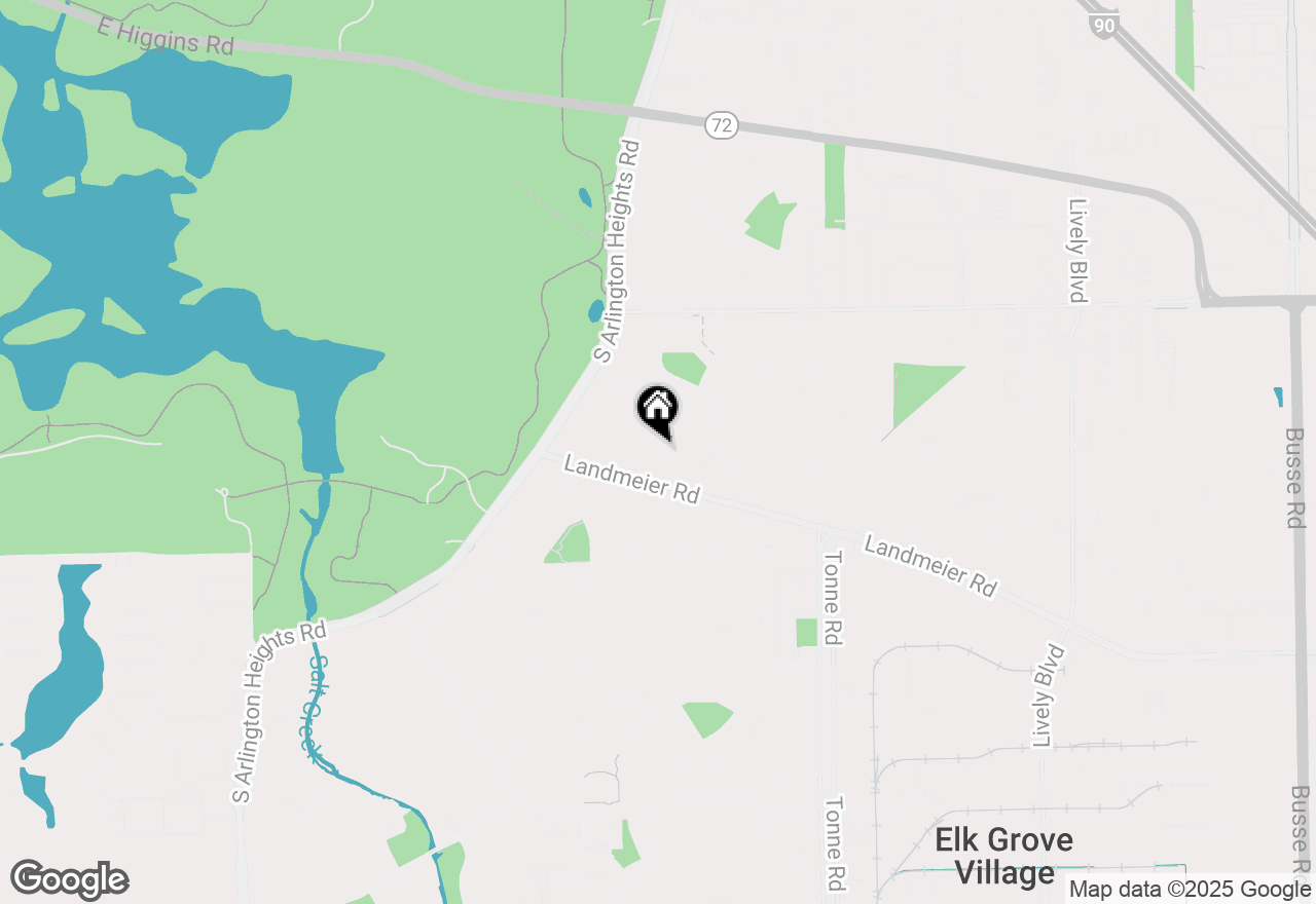 Map of 245 Tanglewood Court, Elk Grove Village, IL 60007