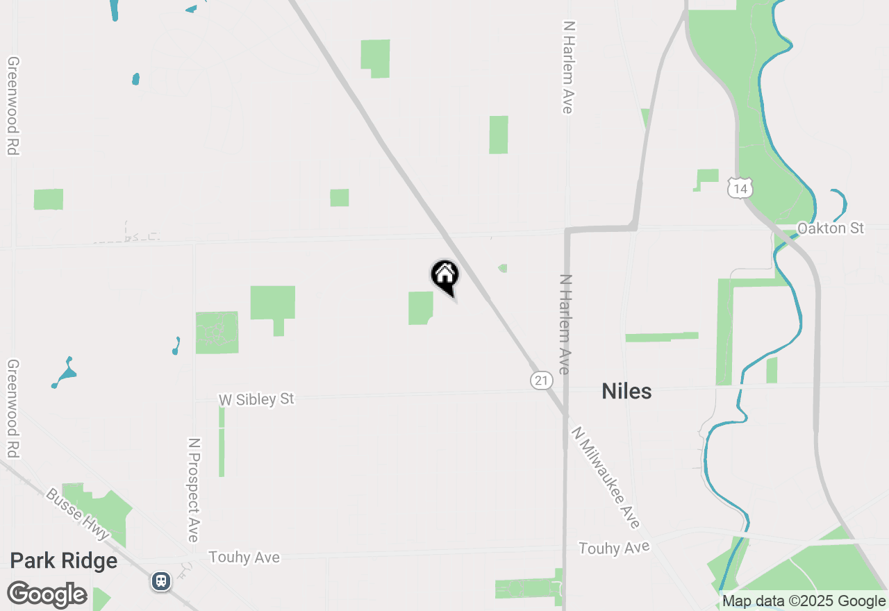 Map of 7815 N Oleander Avenue, Niles, IL 60714