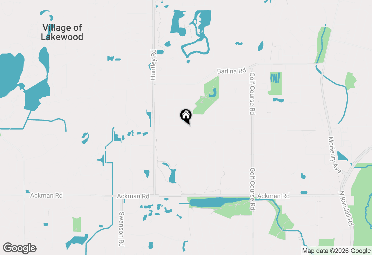 Map of 1043 Plum Tree Drive, Crystal Lake, IL 60014