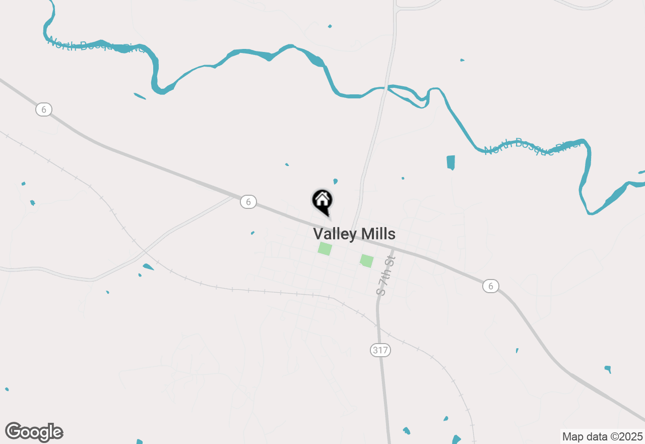 Map of 202 2nd Street, Valley Mills, TX 76689