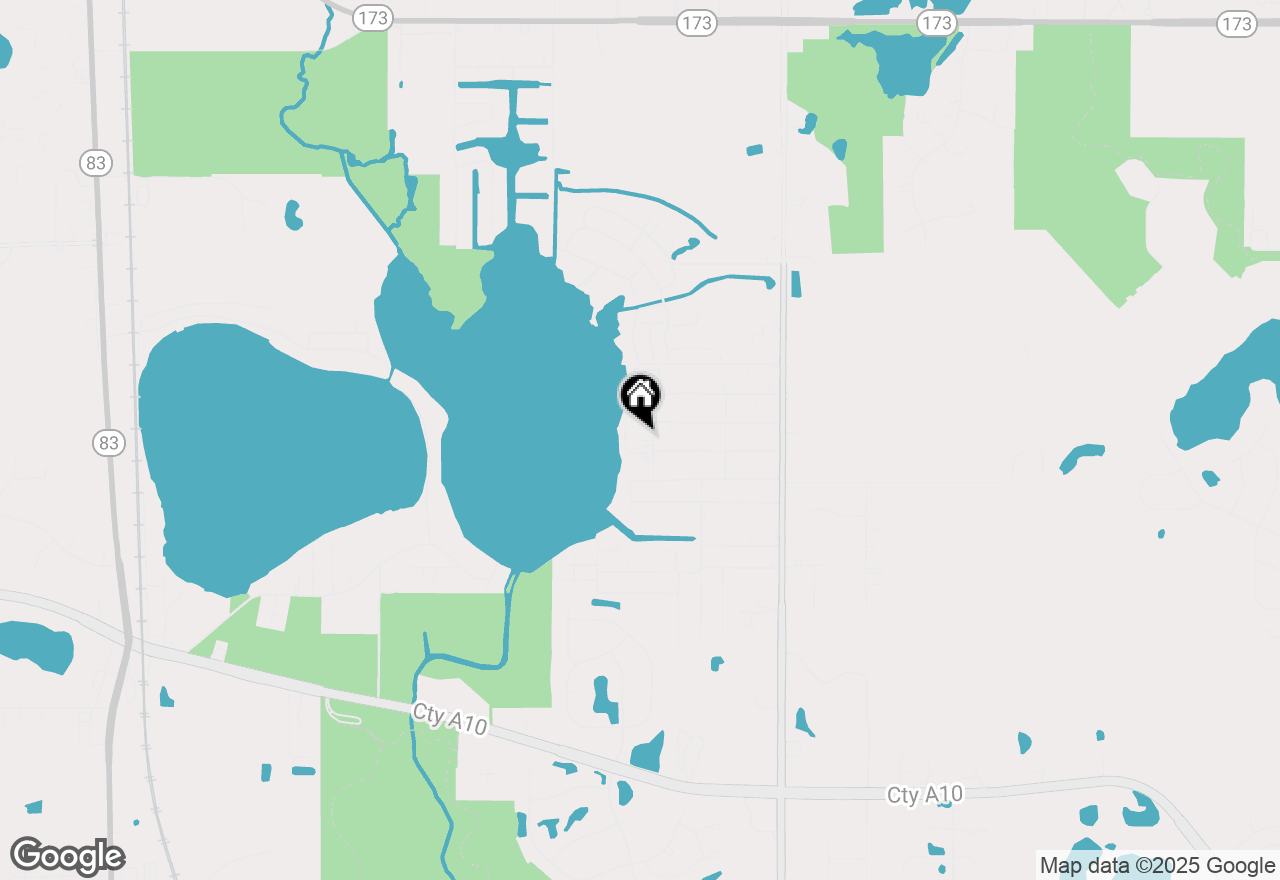 Map of 40584 N Lake Bluff Drive, Antioch, IL 60002
