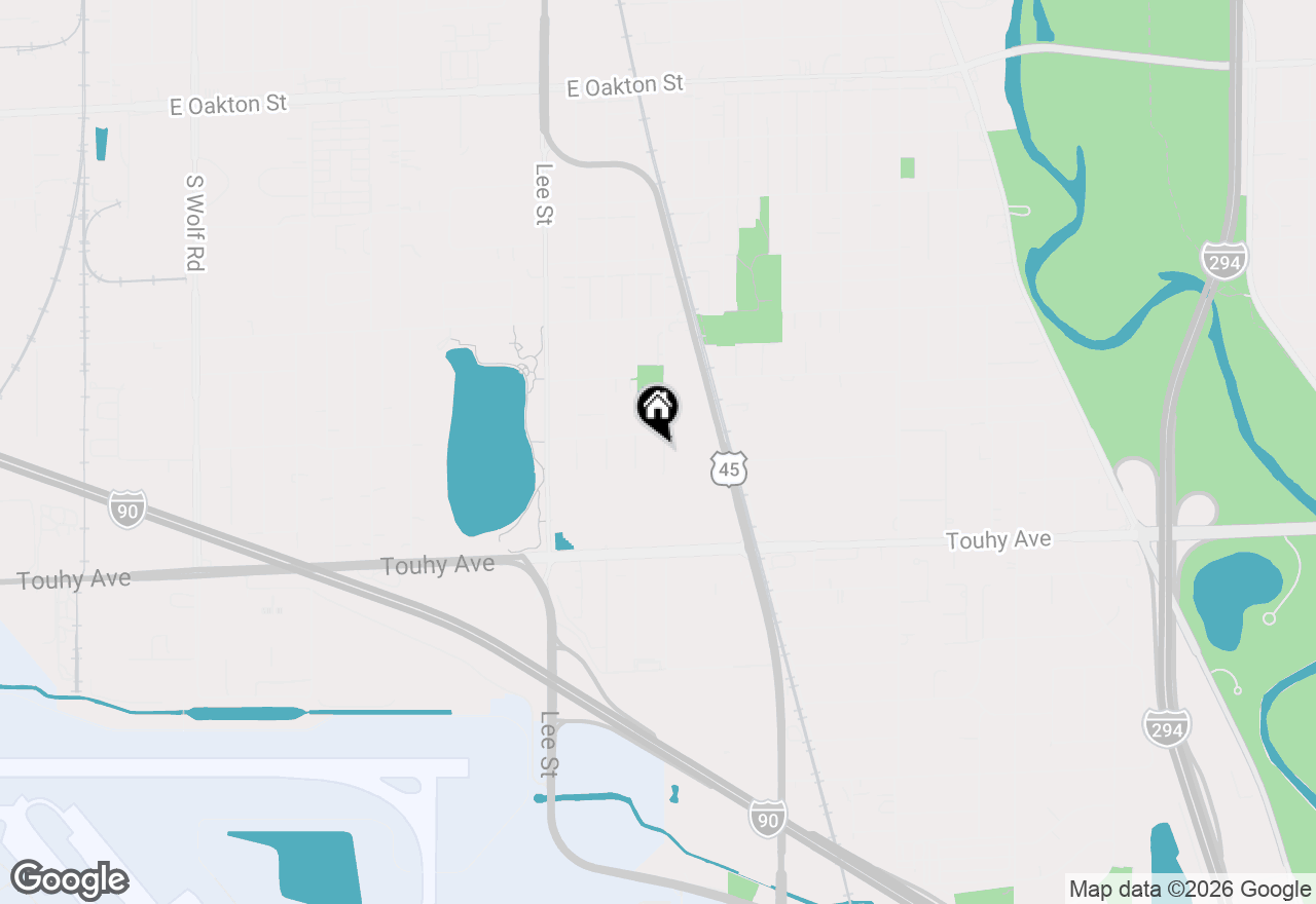 Map of 2220 S Chestnut Street, Des Plaines, IL 60018