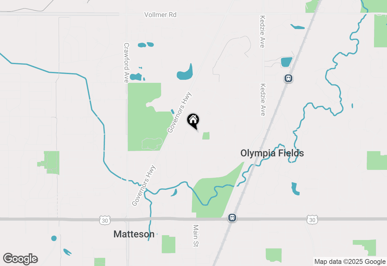 Map of 20534 Arcadian Drive, Olympia Fields, IL 60461