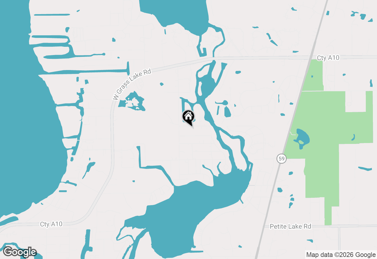 Map of 25423 W Highwoods Drive, Antioch, IL 60002