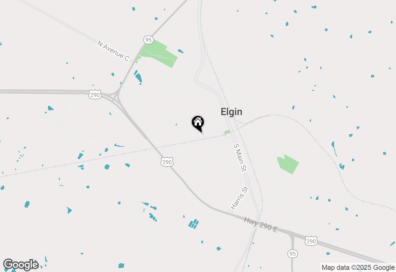 Map of 412 Depot St, Elgin, TX 78621