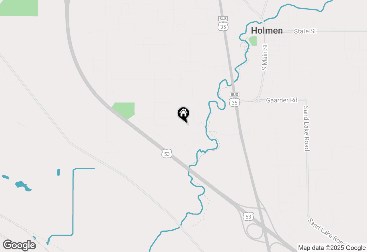 Map of 1325 Crockett Dr, Holmen, WI 54636