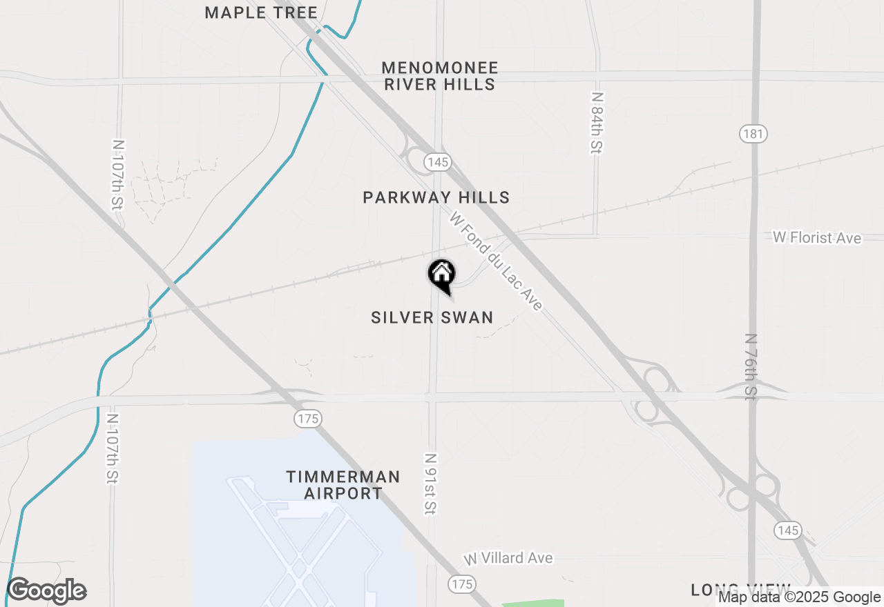 Map of 5830 N 91st St, Milwaukee, WI 53225