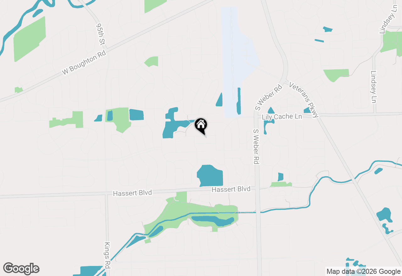 Map of 504 Pheasant Chase Drive, Bolingbrook, IL 60490